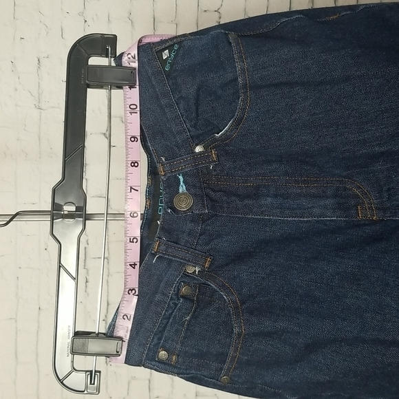 Enyce Jeans by Sean Combs Mens SZ 30/30 Y2K Dark Wash Baggy High Waisted Jeans - Picture 3 of 15